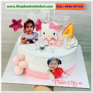 Bánh Sinh Nhật In Hình Ảnh - H803